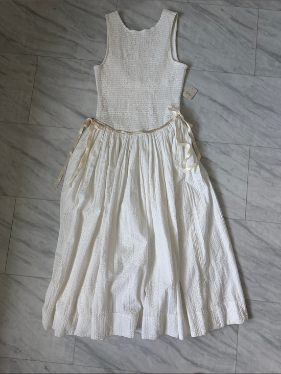 Free People Dresses & Skirts - NWT Free People Cream Sleeveless Dress